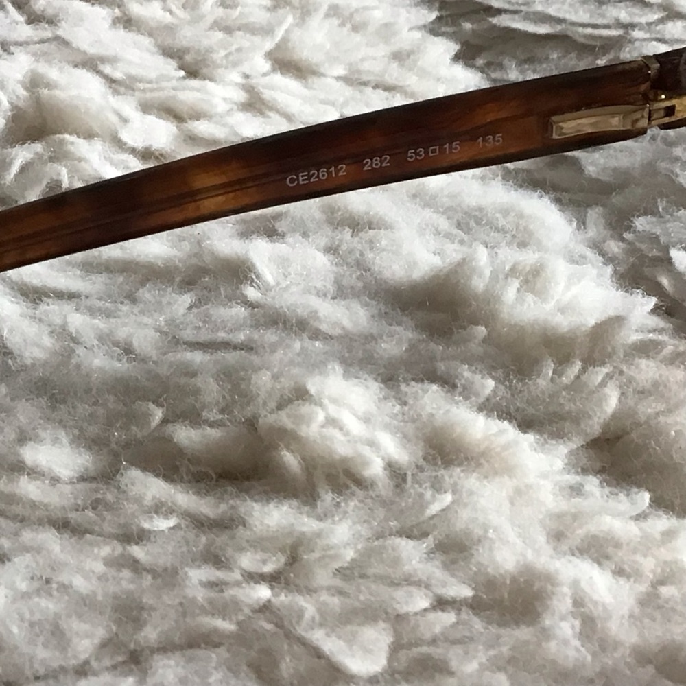 Chloe Eyewear Eyeglasses CE2612 282 Cateye Tortoise Frame - Damaged/Repaired - Picture 11 of 16